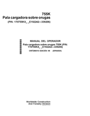 Worldwide Construction And Forestry Division 755K Manual Del Operador