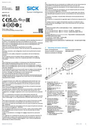 Sick MPS-G Manual De Instrucciones