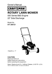 Sears Craftsman 550 Serie Instrucciones De Montaje