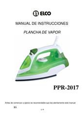 elco PPR-2017 Manual De Instrucciones