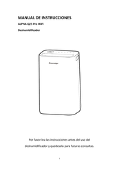 Greenmigo ALPHA-Q25 Pro WiFi Manual De Instrucciones