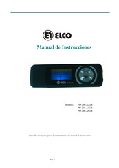 elco PD-286-A4GB Manual De Instrucciones