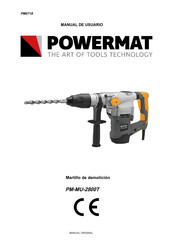 Powermat PM-MU-2800T Manual De Usuario