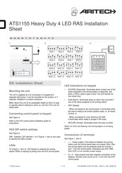 Aritech ATS1155 Manual De Instalación
