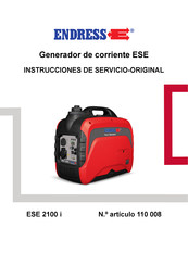 Endress 110 008 Instrucciones De Servicio