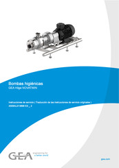 GEA Hilge NOVATWIN Serie Manual De Instrucciones