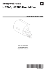 Honeywell Home HE280 Instrucciones De Instalación