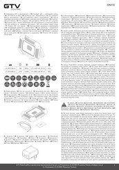 GTV ONYX Manual De Instrucciones