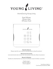 Young Living AromaCare Manual De Instrucciones