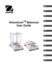 OHAUS AX124 Guia Del Usuario