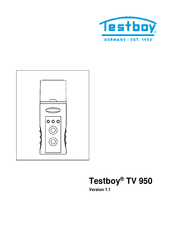 Testboy TV 950 Manual Del Usuario