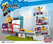 Mega Bloks Xtreme SPORTS 50-50 Deckslide 96506 Manual Del Usuario