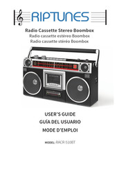 riptunes RACR-510BT Guia Del Usuario