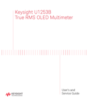 Keysight U1253B Guía Del Usuario Y Servicios