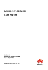 Huawei SUN2000-3KTL-M1 Guía Rápida