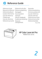 HP Color LaserJet Pro 4202dn Serie Guía De Referencia Rápida