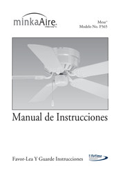 Minka minkaAire Mesa F565 Manual De Instrucciones