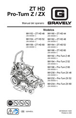 Gravely 991234 Manual Del Operario