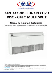 anwo GEP18EI-INT-FM-R32 Manual De Usuario E Instalacion