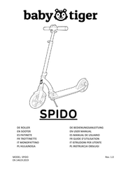 babytiger SPIDO Manual De Usuario