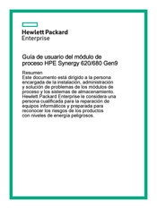 Hewlett Packard HPE Synergy 620 Gen9 Guia Del Usuario