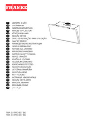 Franke FMA 2.0 PRO 807 BK Manual De Uso