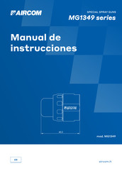 AirCom MG1349 Serie Manual De Instrucciones