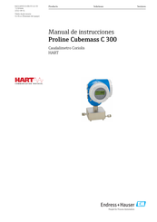 Endress+Hauser Proline Cubemass C 300 Manual De Instrucciones