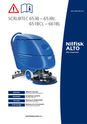 Nilfisk ALTO SCRUBTEC 651BCL Manual De Uso