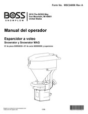 Boss Snowplow SNR24030 Manual Del Operador