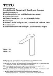 Toto TLP03301 Manual De Operaciones