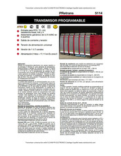 Pr Electronics 5114 Manual De Instrucciones