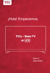 TCL C Serie Manual De Instrucciones