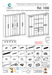 CARRARO Moveis 1096 Instrucciones De Montaje