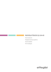 effegibi NUVOLA TOUCH 30 Manual De Instrucciones