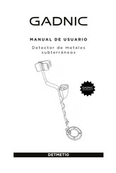 Gadnic DETMET10 Manual De Usuario