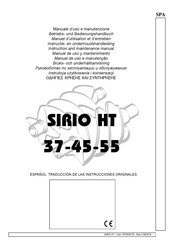 airum SIRIO HT 55 Traducción De Las Instrucciones Originales