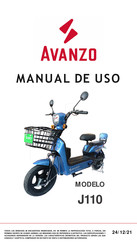 AVANZO J110 2021 Manual De Uso