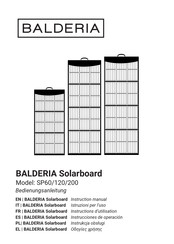 BALDERIA SP60 Instrucciones De Operación