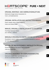 Heatscope PURE+NEXT Manual De Instrucciones E Instalación Original