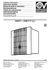 Vortice ARIETT I Folleto De Instrucciones