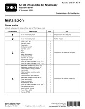 Toro 08865 Instrucciones De Instalación