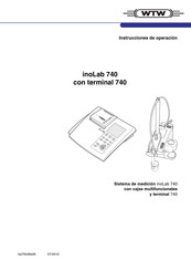 wtw inoLab 740 Instrucciones De Operación