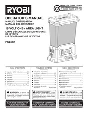 Ryobi PCL662 Manual Del Operador