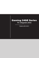 MSI Gaming 24GE Serie Manual De Instrucciones