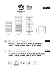 CICSA ZETA ELFIE 1.200x500 Manual De Instrucciones