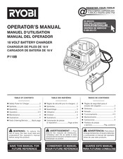 Ryobi P118B Manual Del Operador