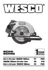 Wesco WS3441U Manual Del Usuario