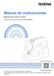 Brother 888-P00 Manual De Instrucciones