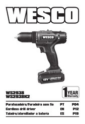 Wesco WS2938 Manual Del Usuario